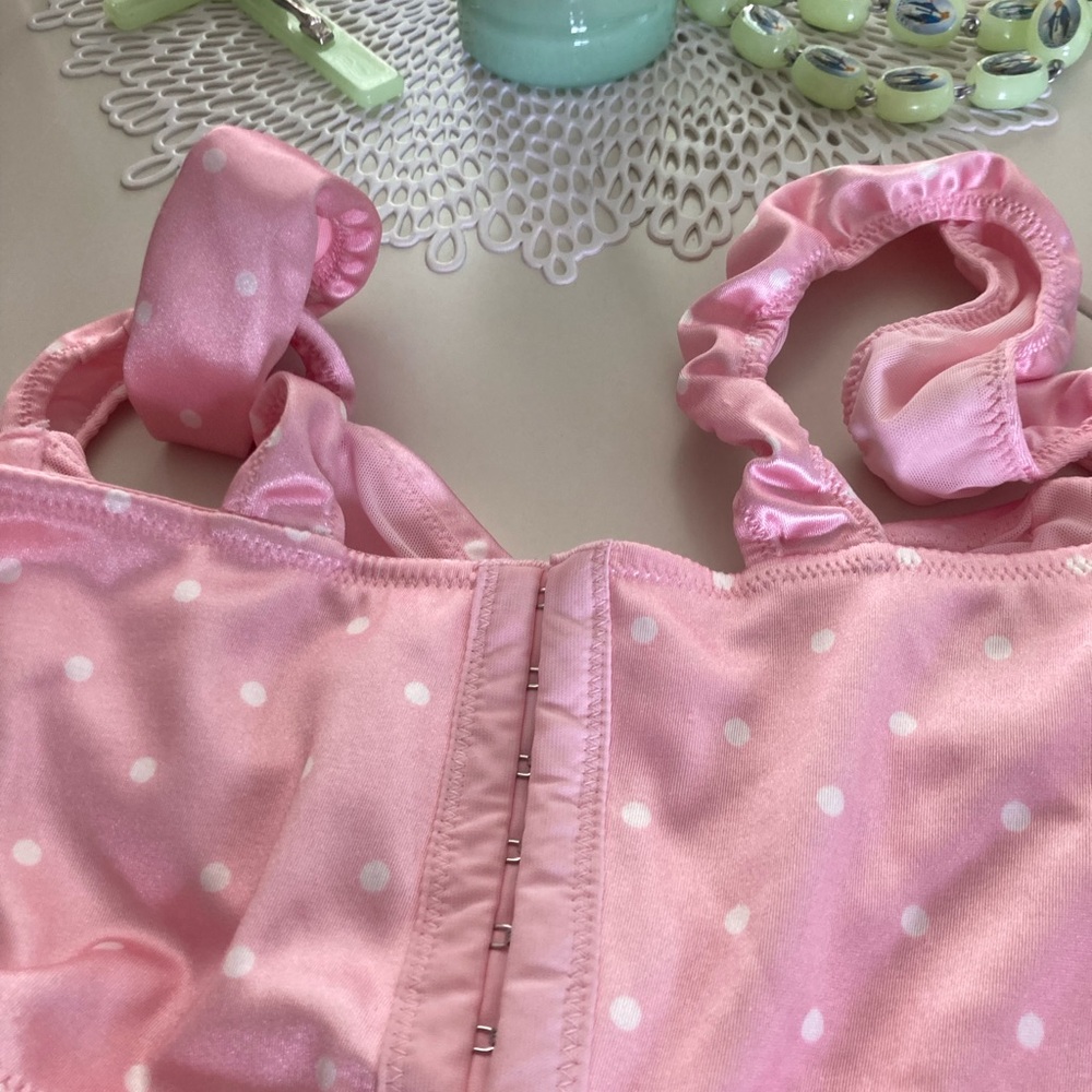 Forever 21 Light Pink Ruffled Top - Picture 3 of 4